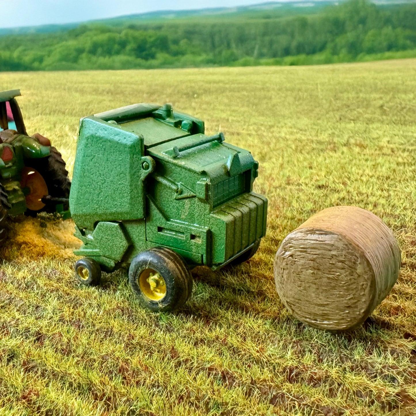 Round Hay Baler