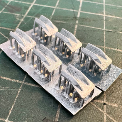 Crash Barriers Fishplate Ends (6)