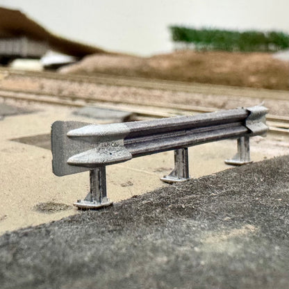 Crash Barriers Fishplate Ends (6)