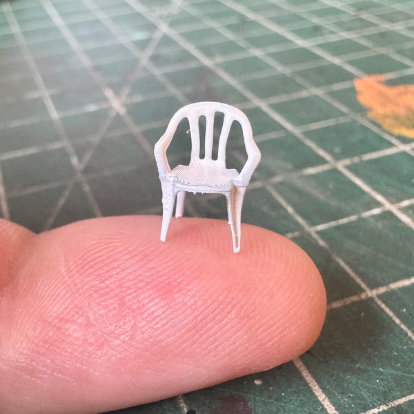 Plastic Stacking Chairs (4)