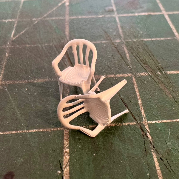 Plastic Stacking Chairs (4)