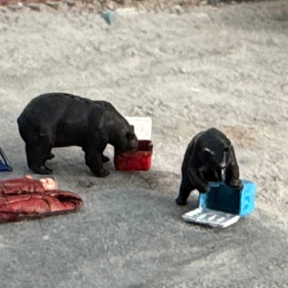 Gone Camping. miniscene