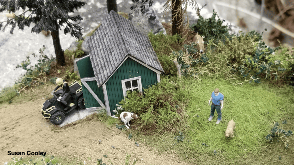 Engaging Viewers with Subtle Details in Model Railroading